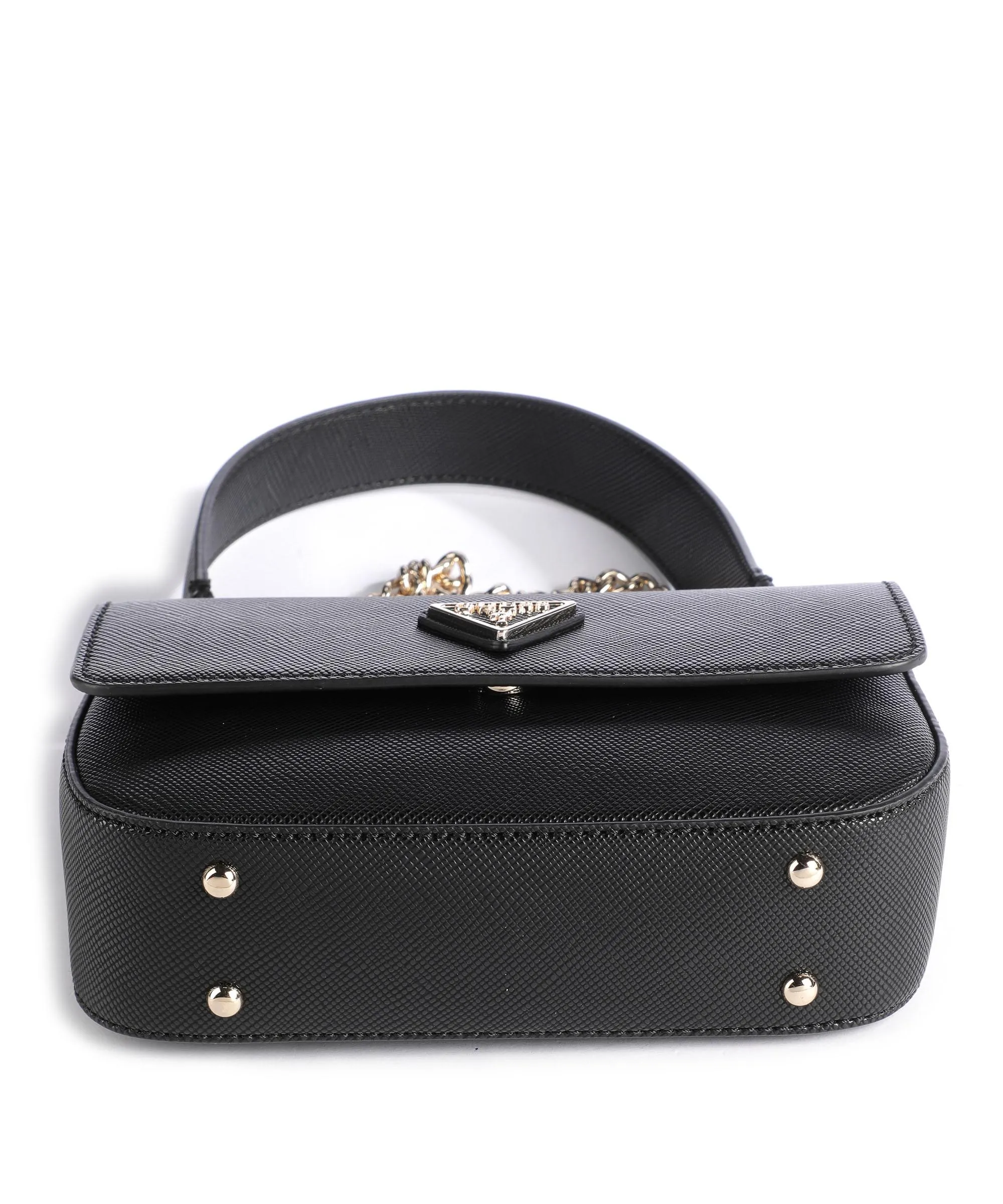  Guess Elements Eco Borsa a spalla pelle sintetica nero  